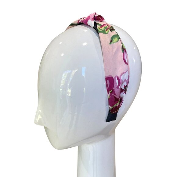 Lot Hair Headbands Wide Knot Fabric Leather Tortoise Shell Floral Solid Bee - Picture 2 of 11